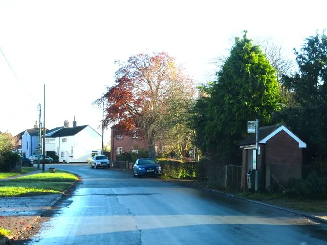 Village street, East Cowton