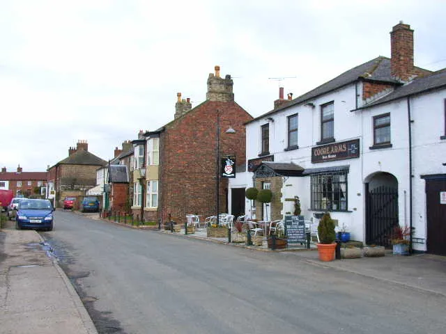 The main street in Scruton
