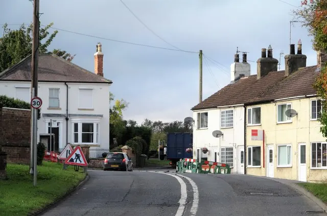 Village scene, Yafforth
